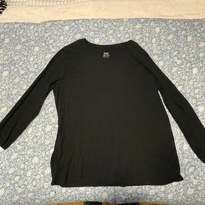 Black long sleeved shirt